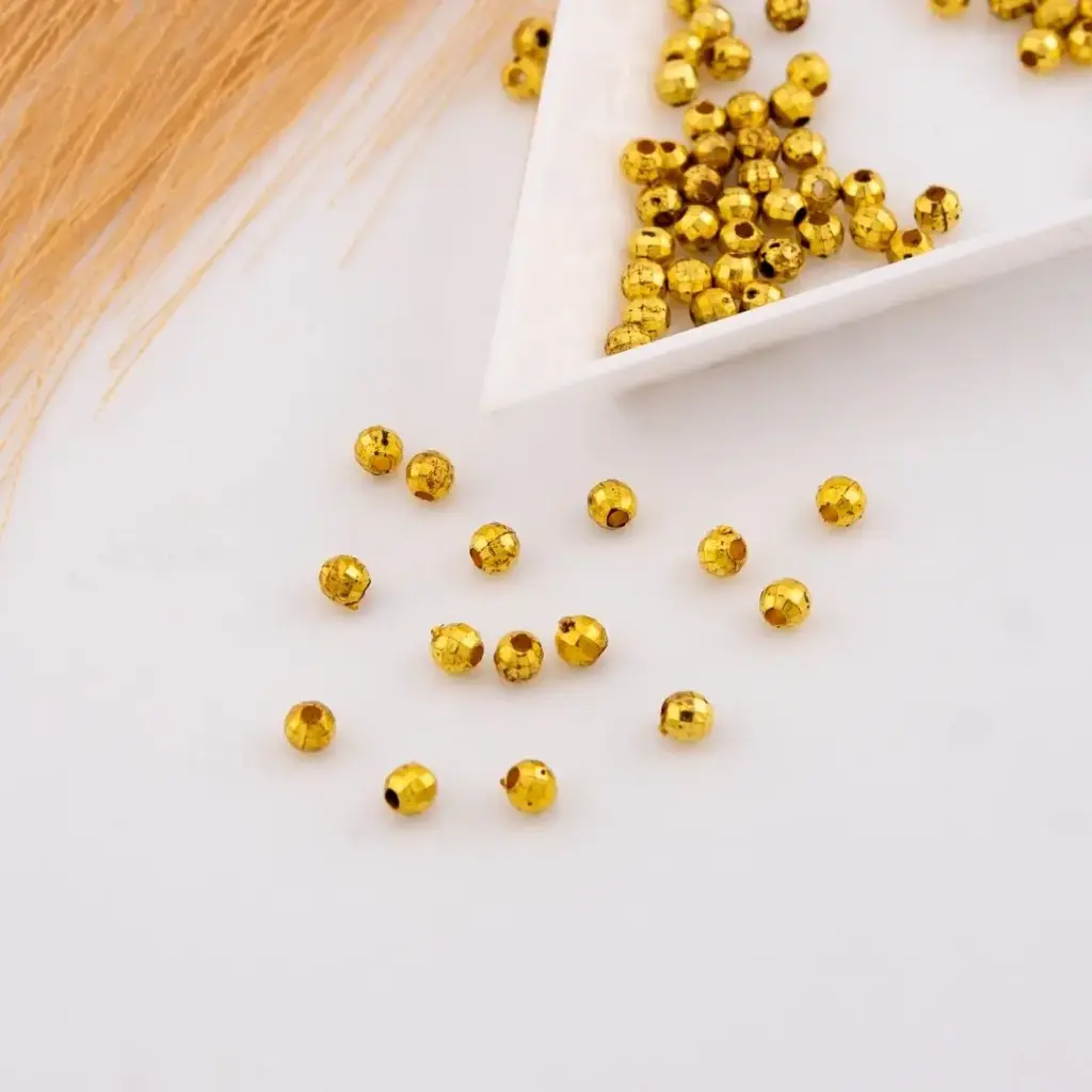 separador redondo 3mm facetado bolsita 10gr