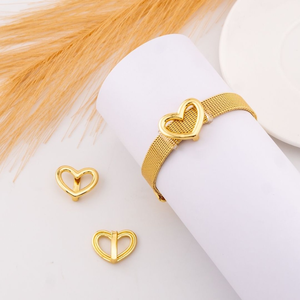 Separador de corazon baño 18k