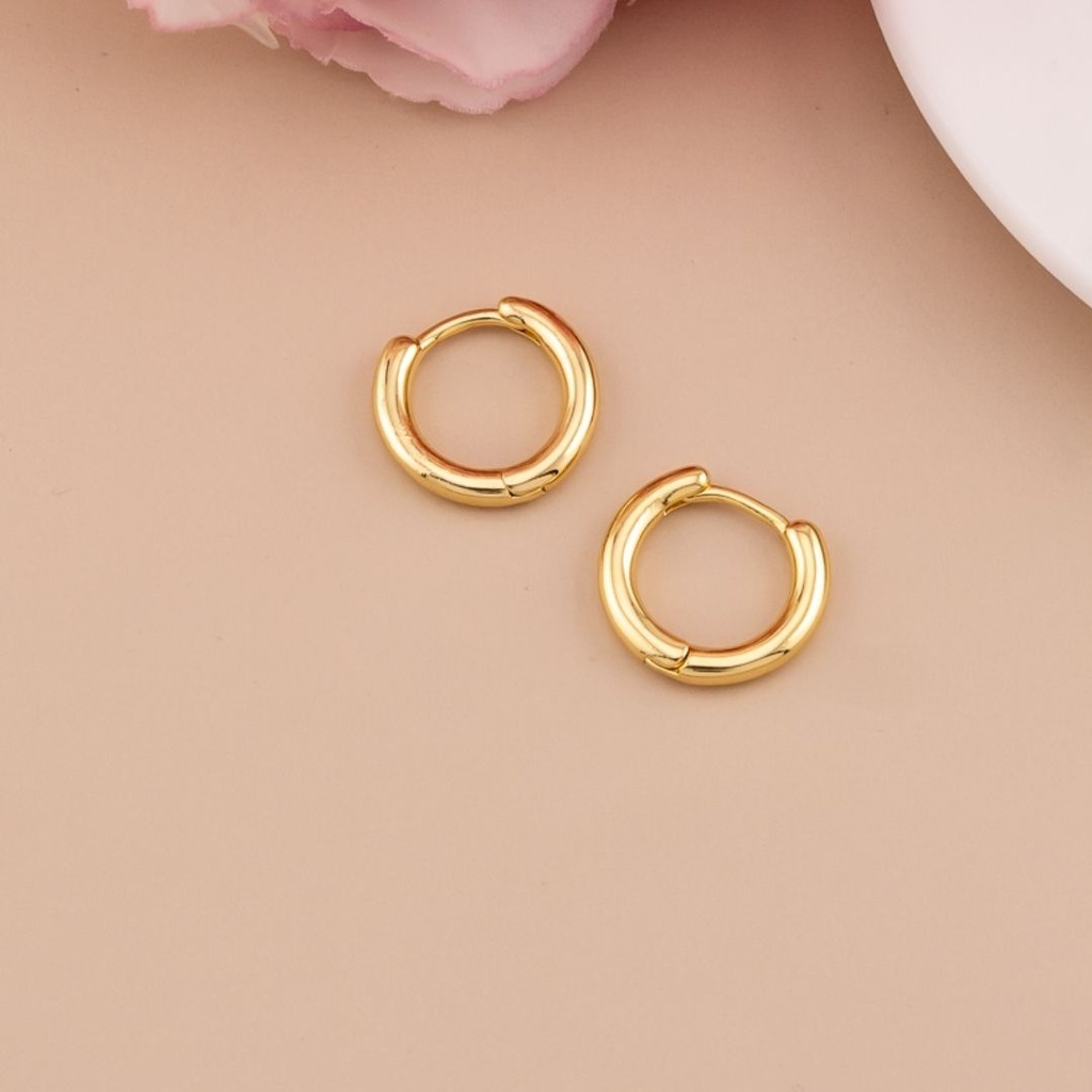 Huggies pequeñas 15mm baño 18k