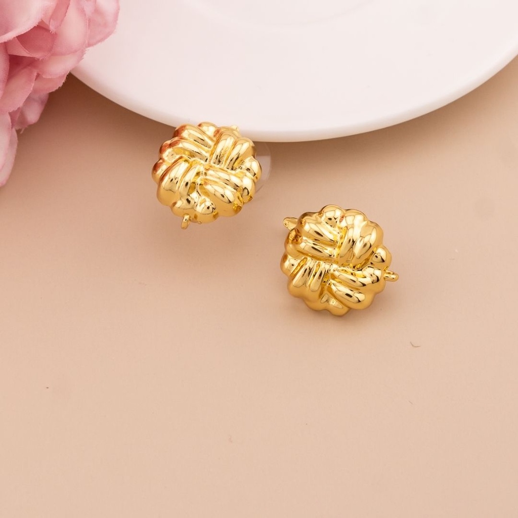 Patente redonda baño 18k