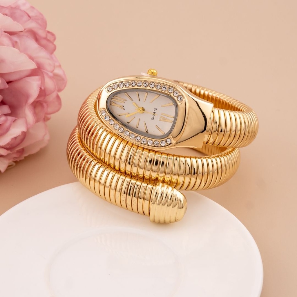 Reloj estilo brazalete acero inoxidable