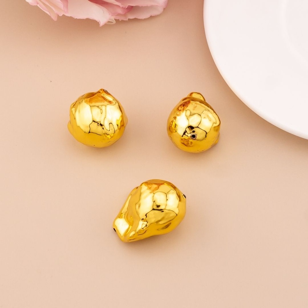 Separador de barroca engastado en Goldfilled