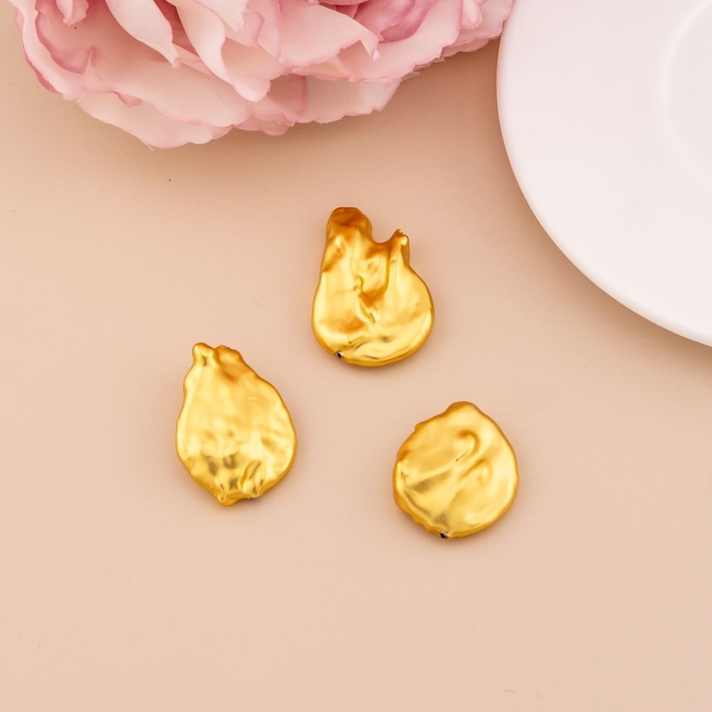 Separador barroca engastado en Goldfilled