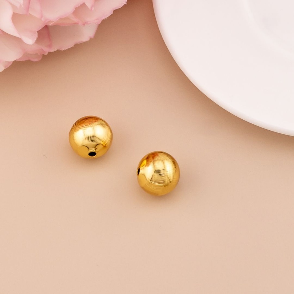 Separador redondo texturizado 12mm baño 18k