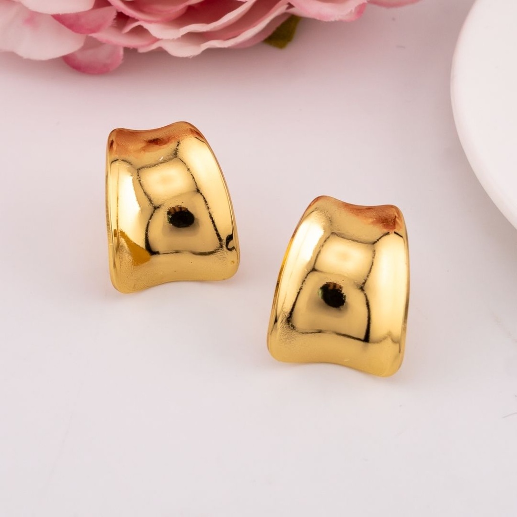 Aretes stud solidos acero inoxidable