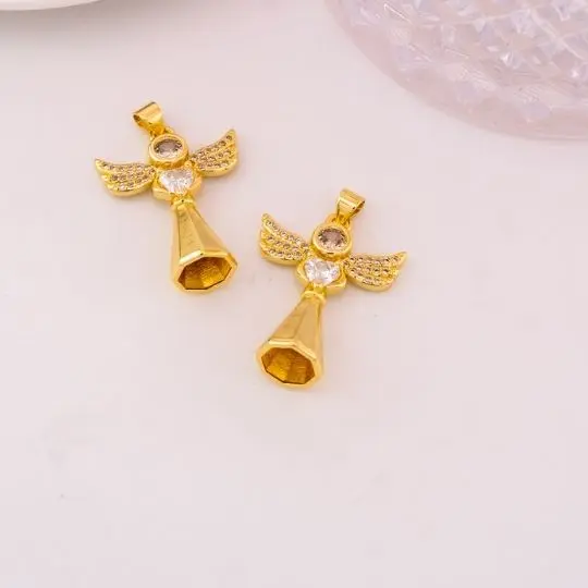 Dije de Angel con micropave 