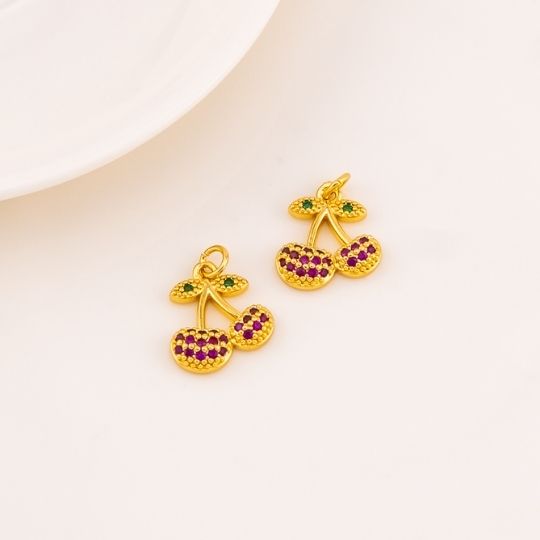 Dije de cereza en micropave