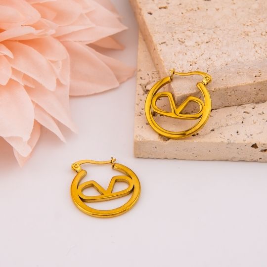 Argollas de marca en acero inoxidable 