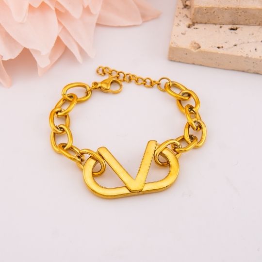 Pulsera de marca en acero inoxidable