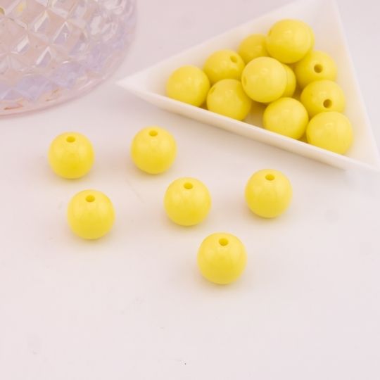 Separador bola de chicle 14mm Amarillo Neon