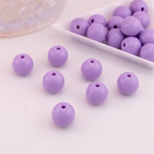 Separador bola de chicle 14mm Morado