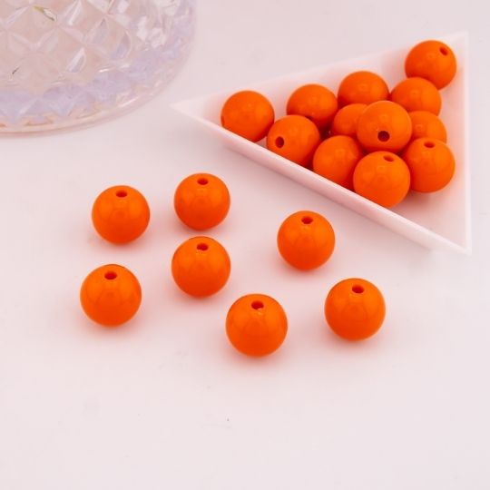 Separador bola de chicle 14mm Anaranjado