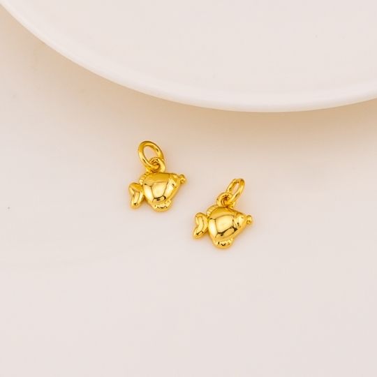 Dije pez mini baño 18k