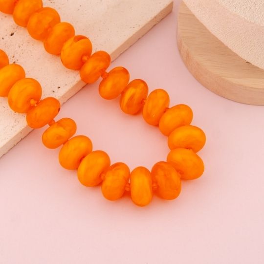 Collar donuts chunky baño 18k 