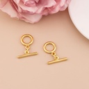 Broche T pequeño Goldfilled