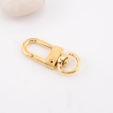 Broche para llavero  baño 18k