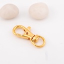 Broche para llavero  baño 18k