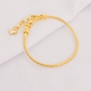 PULSERA BAÑO 18K
