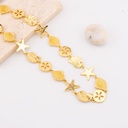 Collar marino con baño 18k