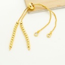 Pulsera ajustable baño 18k