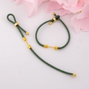 Pulsera ajustable baño 18k