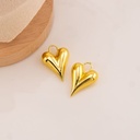Dije de corazon solido baño 18k