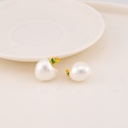 Dije de manzana 15mm baño 18k
