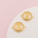 Enlace virgen Suyapa micropave baño 18k