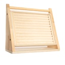 Exhibidor para anillos en madera 29X27x11 cm