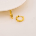 Patente de argolla 12mm en micropave