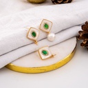 Patente con pin para perlas baño 18k