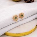 Patente con pin para perlas baño 18k