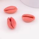 Separador concha de mar de colores rosa