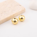 Separador de bolita en baño 18k 12 mm