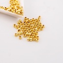 Separador de bolita en baño 18k 2  mm