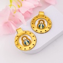 Escapulario redondo para tejer VIRGEN SUYAPA (grande)