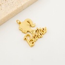 Dije Barbie baño 18k