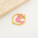 Enlace Barbie esmaltado baño 18k