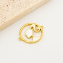 Enlace Barbie esmaltado baño 18k