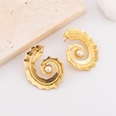 Aretes argollas acero inoxidable