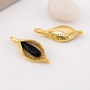  Dije flor tulipan micropave y baño 18k
