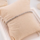 Pulsera fina calidad premiun con zirconias baño 18k
