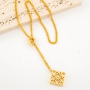 Collar corbatero de marca baño 18k