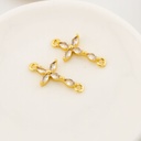 Enlace cruz micropave y baño 18k