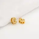 Dije en micropave con baño 18k letra C