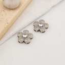 Separador flor con micropave y baño 18k