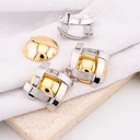 Aretes doble uso stud en acero inoxidable