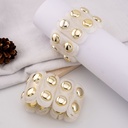 Pulsera elastica  baño 18k