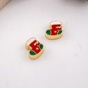 Separador navideño botal  baño 18k