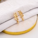 Patente con pin para perlas baño 18k